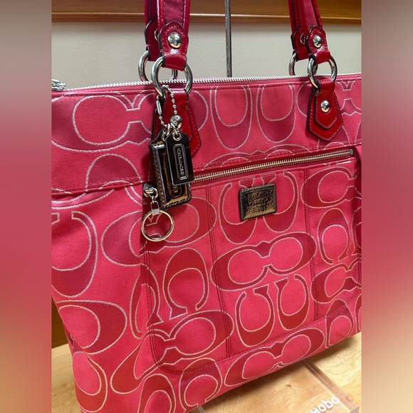 Coach 17890 Vintage Pink Poppy Bag - Picture 7 of 8